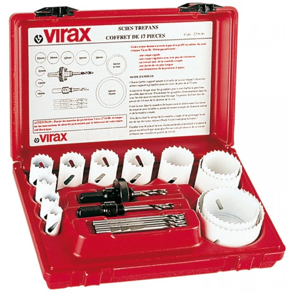 Coffret De 12 Scies Cloches Virax 3 Coffret De 12 Scies Cloches Virax