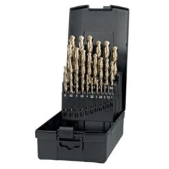 Coffret De 25 Forets Par Demi Pour Inox De 1 à 13mm Van Ommen