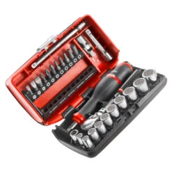 Coffret Douilles 1/4'' 12 Pans Métriques - RL.NANO112 Facom