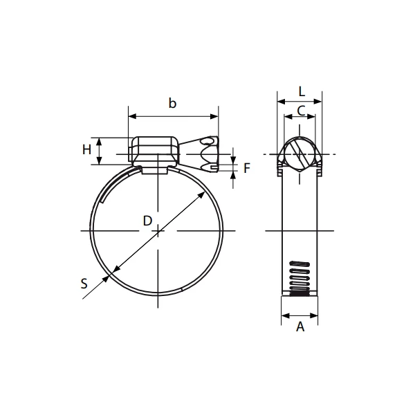 Collier Serrage Serflex Zing D18-28 Largeur 08 Boite De 50 Serflex 4 Collier Serrage Serflex Zing D18-28 Largeur 08 Boite De 50 Serflex – Image 2