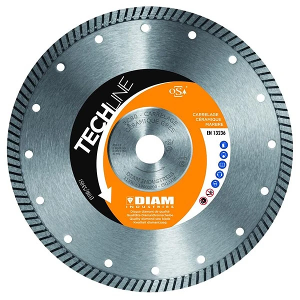 Disque Diamant Carrelage FC 80 D230x22.2 Diam Industries 3 Disque Diamant Carrelage FC 80 D230x22.2 Diam Industries