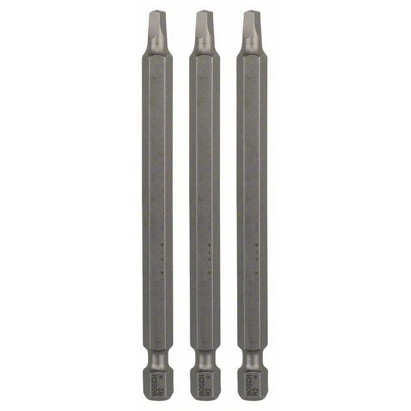 Embouts Tête Carrée Conique R2 89mm Sachet De 3 Bosch 3 Embouts Tête Carrée Conique R2 89mm Sachet De 3 Bosch
