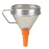 Entonnoir Fer Blanc D160mm + Filtre /bec Pressol