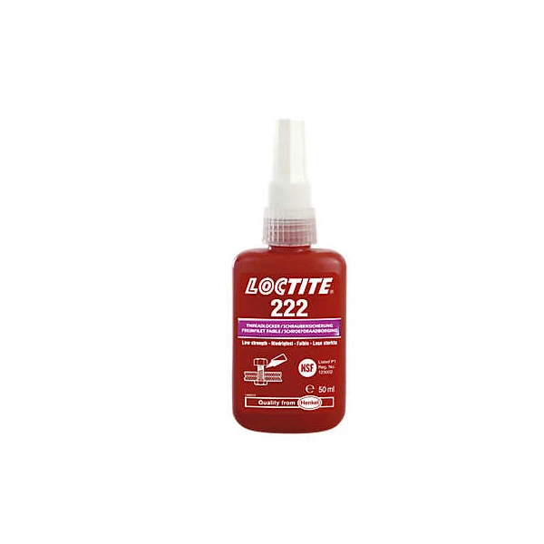 Frein Filet Faible 222 50ml Loctite 3 Frein Filet Faible 222 50ml Loctite