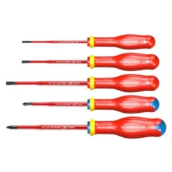 Jeu 5 Tournevis 1000 Volts Protwist Slim Facom