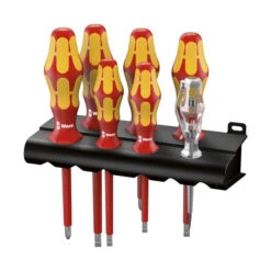 Jeu De 7 Tournevis Electricien Kraftform Plus VDE 160I/7 Wera