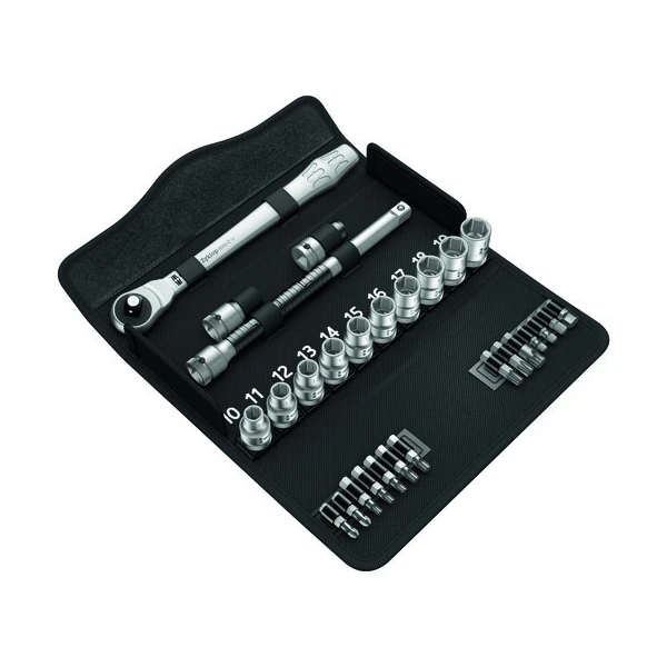 Jeu De Cliquet Zyklop Metal 1/2 Wera 3 Jeu De Cliquet Zyklop Metal 1/2 Wera