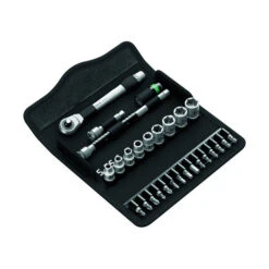 Jeu De Cliquet Zyklop Metal Pusch 1/4 8100 SA 7 Wera