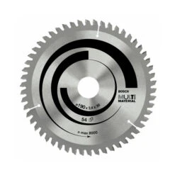Lame Scie Circulaire Multi Material 190X2.4X20 54Dts Bosch