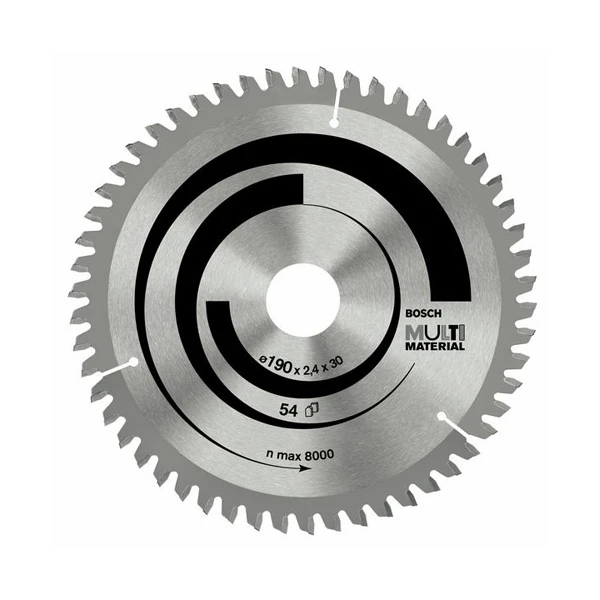 Lame Scie Circulaire Multi Material 190X2.4X20 54Dts Bosch 3 Lame Scie Circulaire Multi Material 190X2.4X20 54Dts Bosch