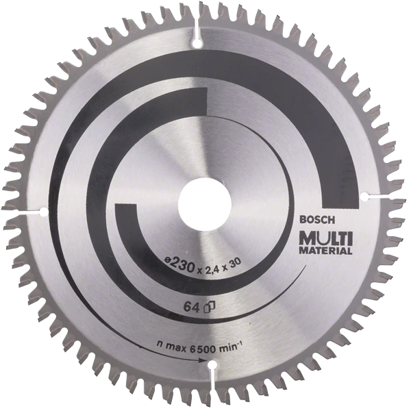 Lame Scie Circulaire Multimateriaux 230X2.8X30 64Dts Bosch 3 Lame Scie Circulaire Multimateriaux 230X2.8X30 64Dts Bosch