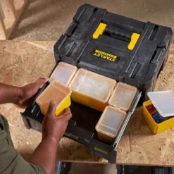 Malette Grand Tiroir 6 Casiers Pro-Stack Fatmax 9.5L Stanley 8 Malette Grand Tiroir 6 Casiers Pro-Stack Fatmax 9.5L Stanley -BOSCH Boutique malette grand tiroir 6 casiers pro stack fatmax 9.5l stanley 2