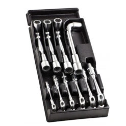 Module De 10 Clés à Pipe Débouchées 75 Facom