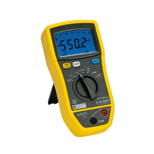 Multimètre C.A 5231 Compact TRMS 6000pts Chauvin Arnoux -BOSCH Boutique multimetre c.a 5231 compact trms 6000pts chauvin arnoux