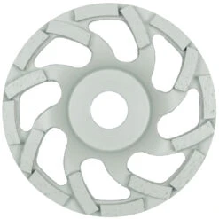 Plateau Diamant Ponçage Béton D125 Double Piste Klingspor